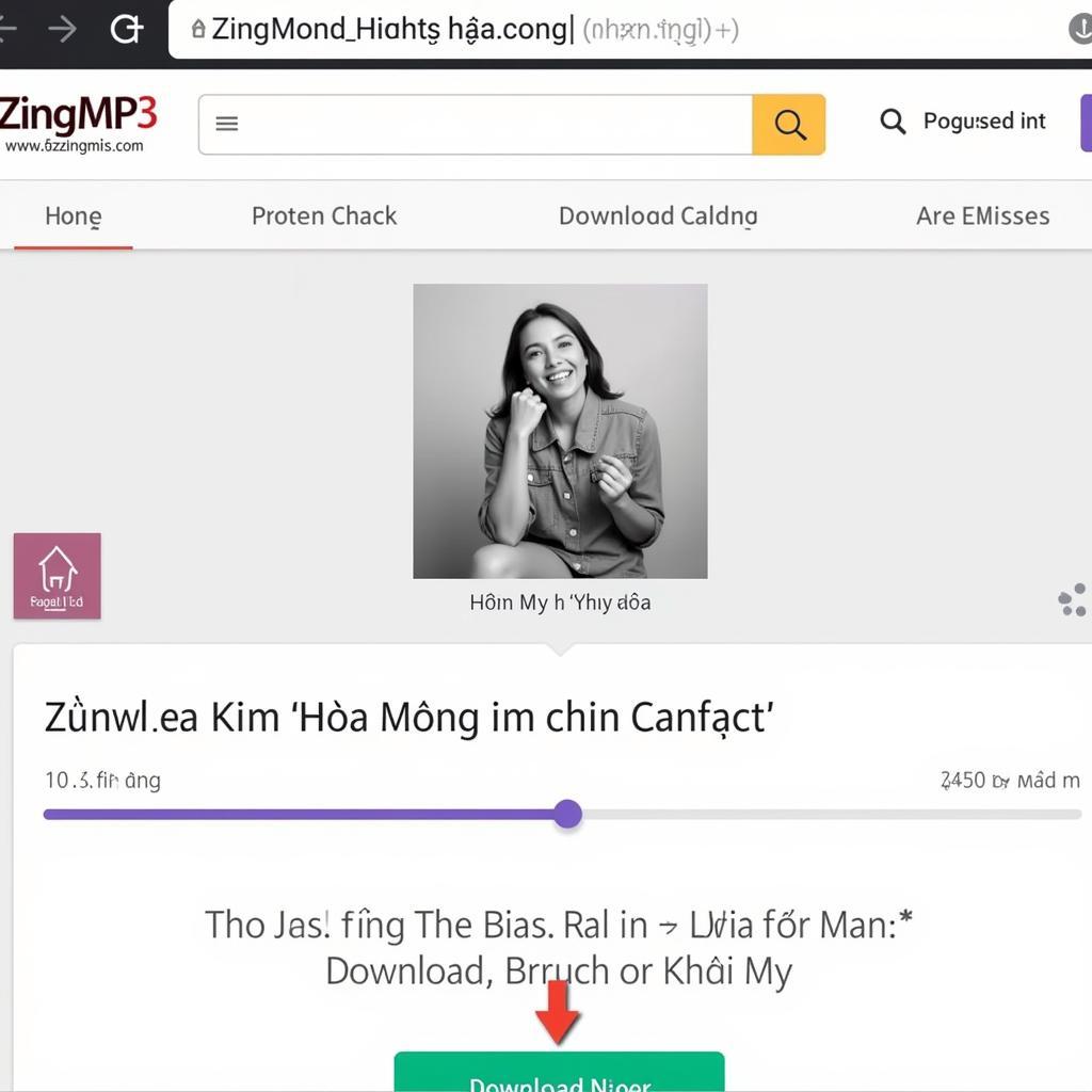 Hình ảnh tải nhạc Hoa Nắng trên Zing MP3