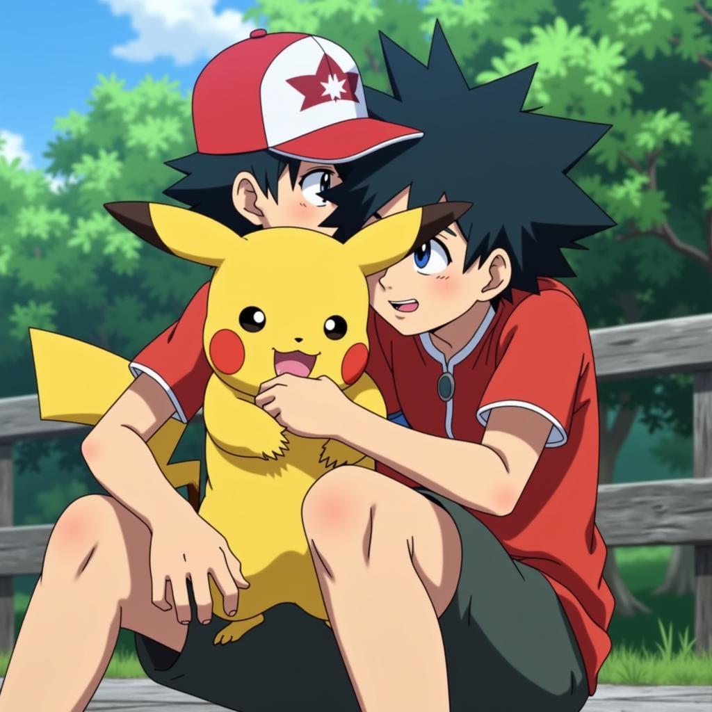 Tình bạn giữa Satoshi và Pikachu