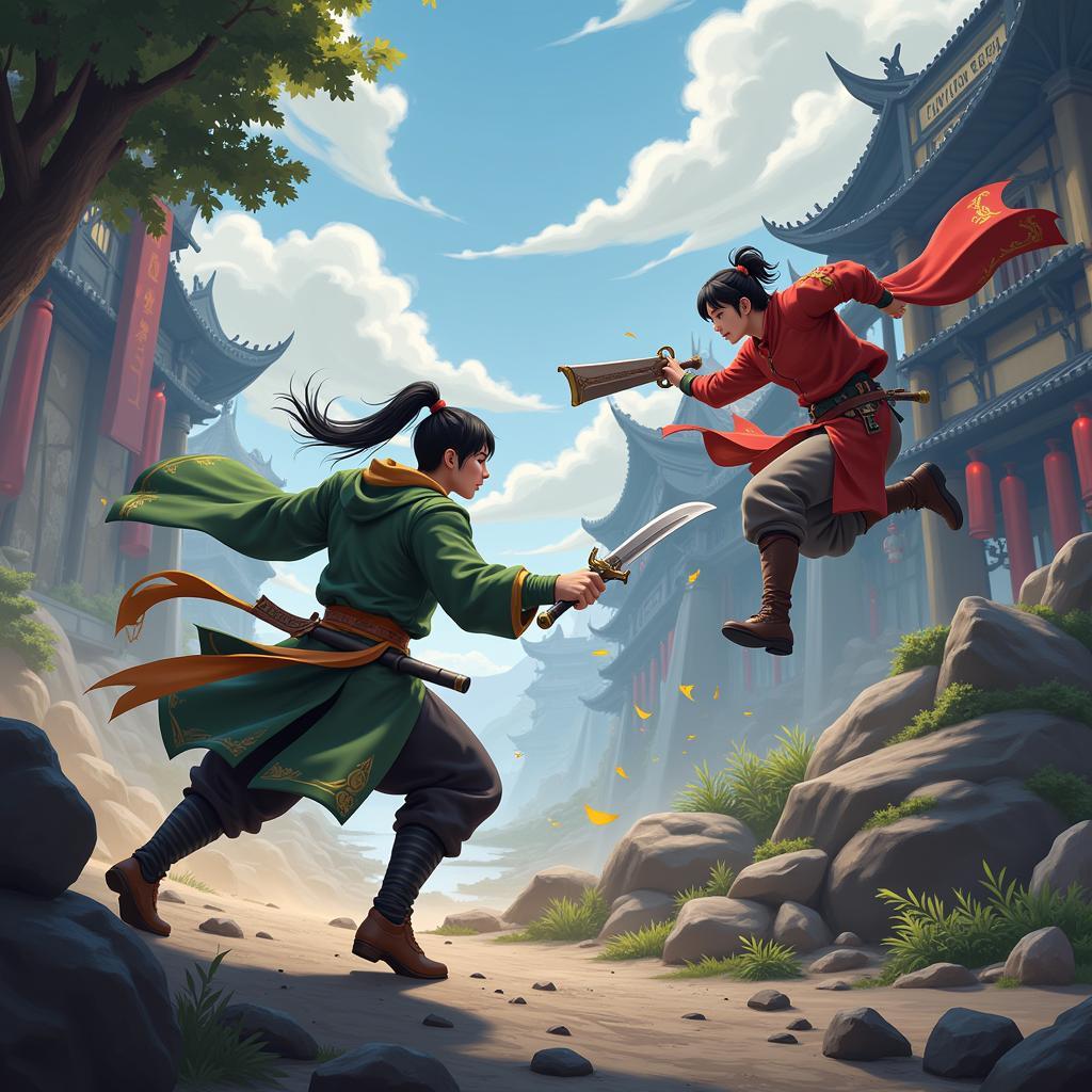 Gameplay Huang Xiao Xiao Zing