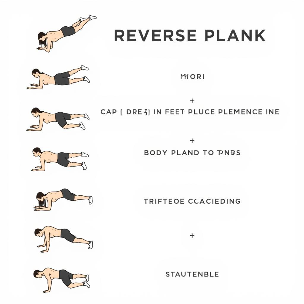 Hướng dẫn bài tập plank ngược