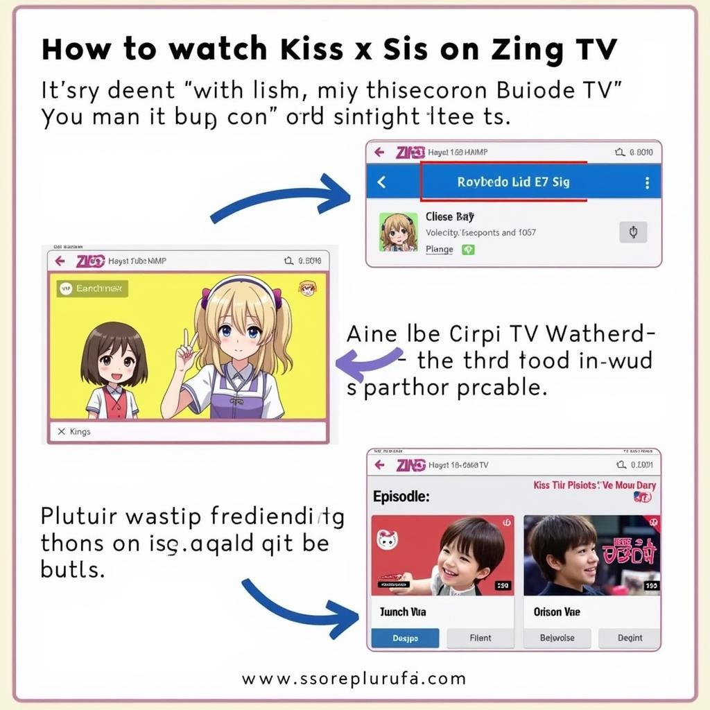 Hướng dẫn xem anime Kiss x Sis trên Zing TV