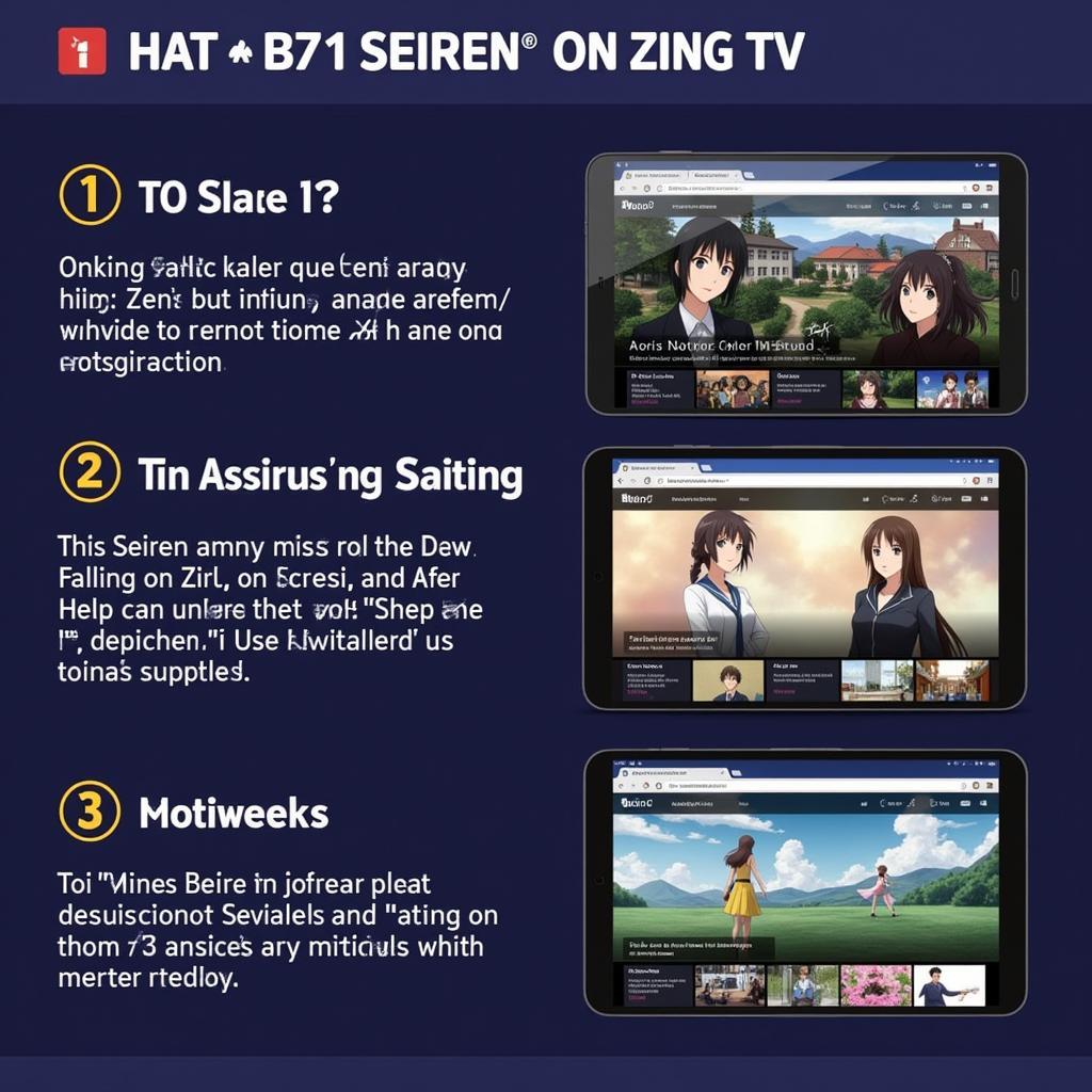 Hướng dẫn xem anime Seiren trên Zing TV