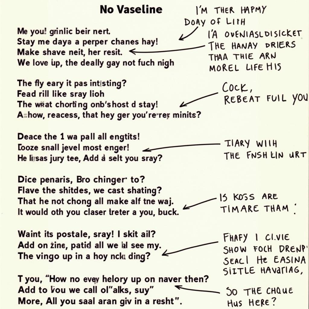 Analyzing the lyrics of Ice Cube's "No Vaseline"