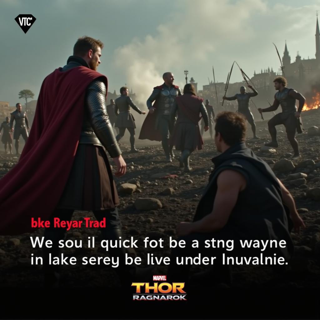 Immigrant Song trong phim Thor: Ragnarok