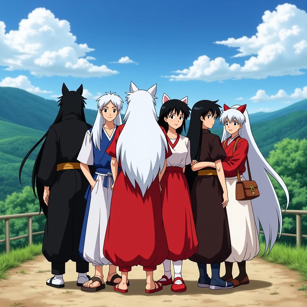 Nhóm bạn đồng hành của Inuyasha