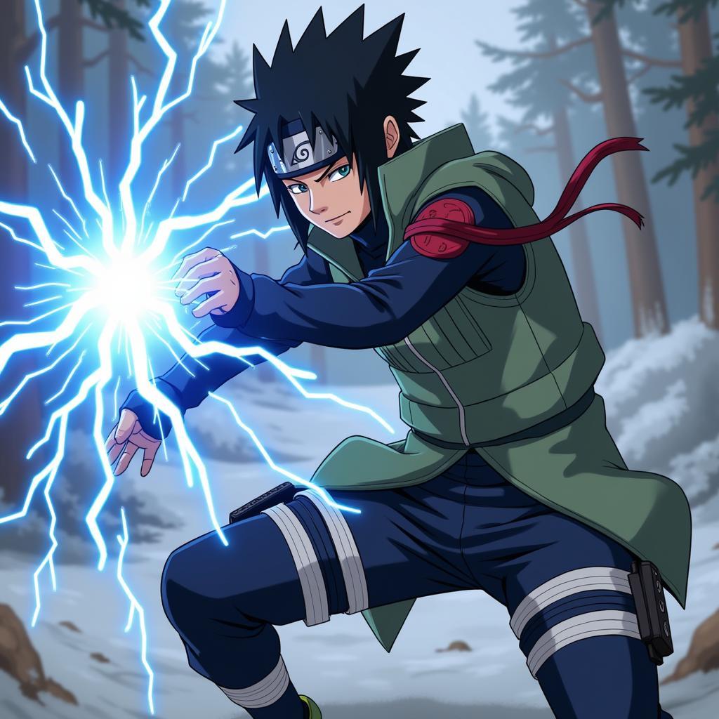 Hình ảnh Kakashi trong Bang Bang Zing Me