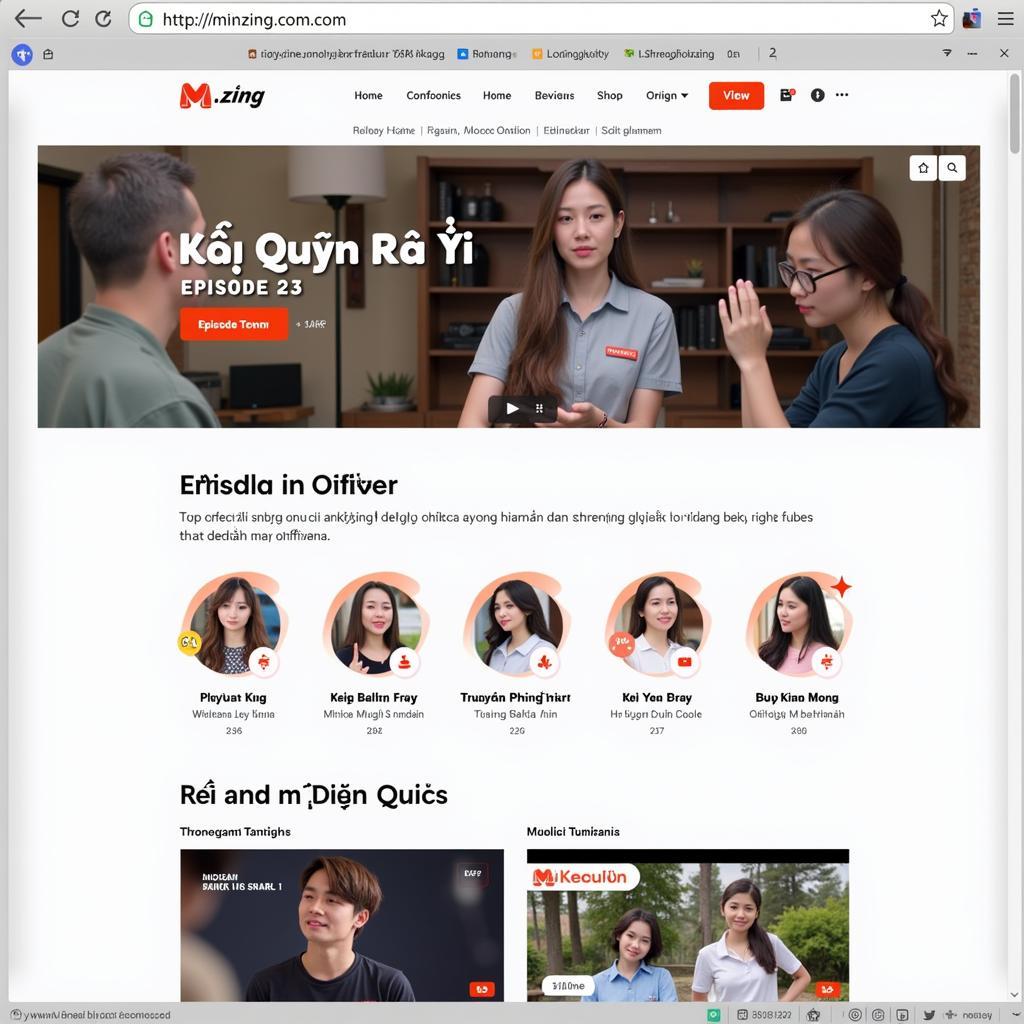 Xem Kế Quyền Rũ Đại tập 23 online trên m.tv.zing.vn