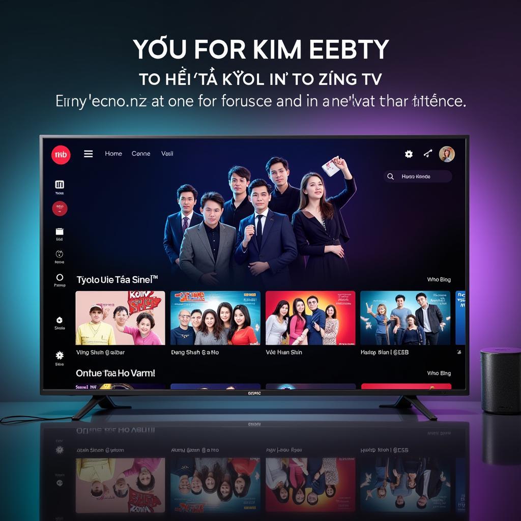 Giao diện Kê Tài Sinh 18 Zing TV