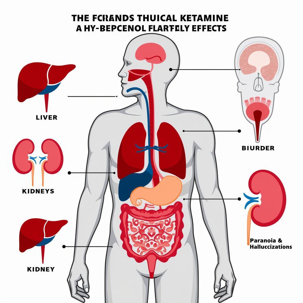 Tác hại của Ketamin đối với sức khỏe