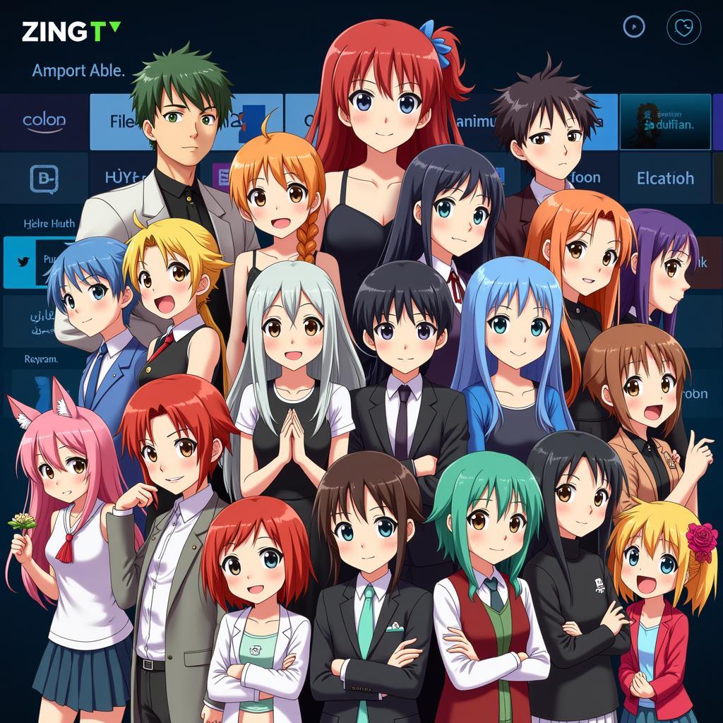 Khám phá thế giới anime tv zing