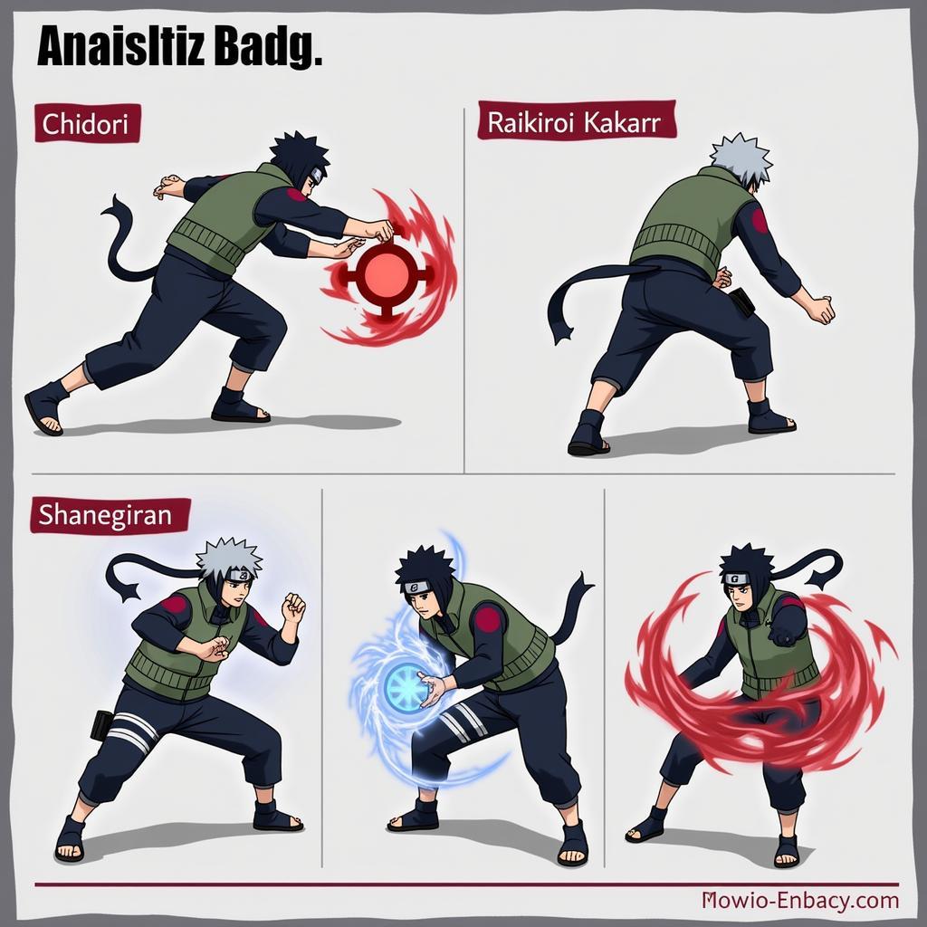 Kỹ năng của Kakashi trong Bang Bang