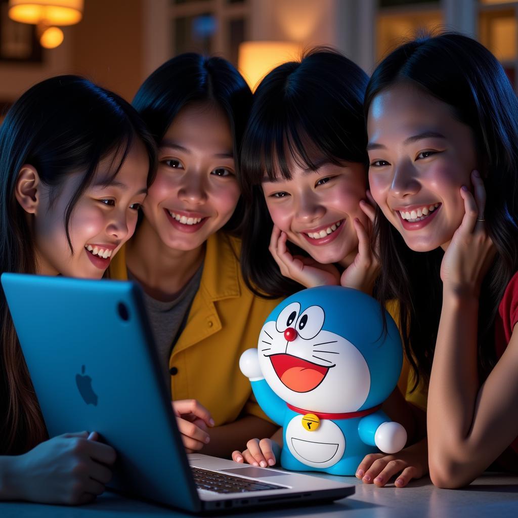 Kỷ niệm Doraemon trên Zing Me