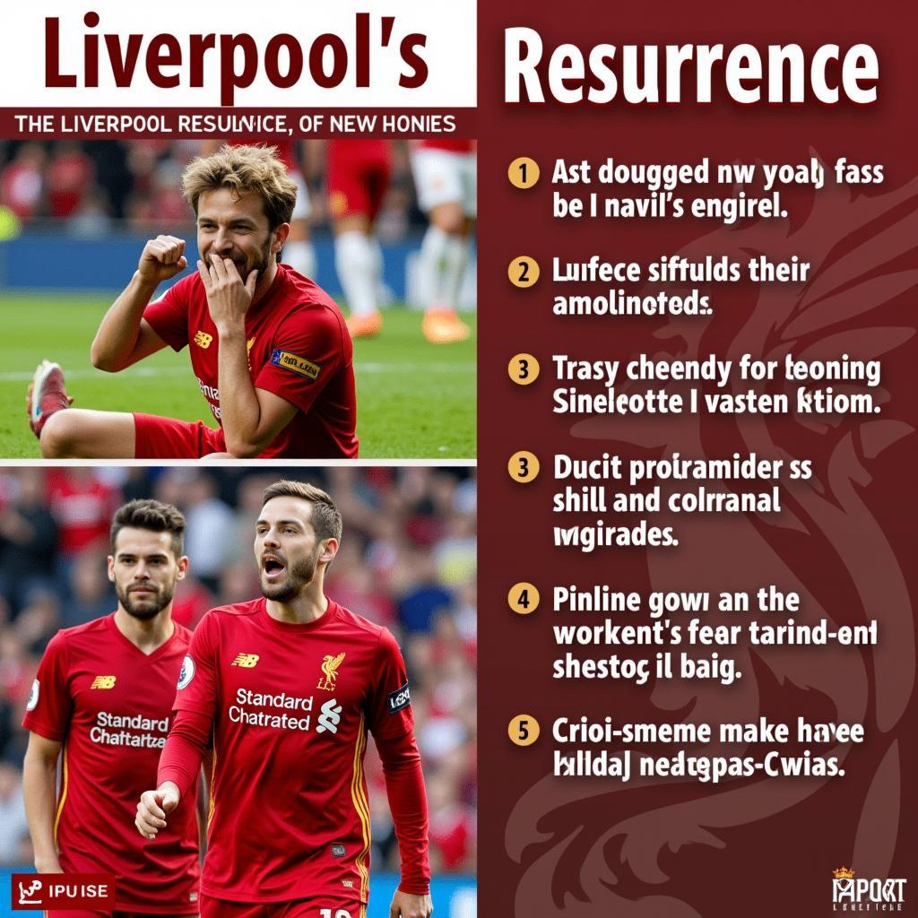 Liverpool trở lại mạnh mẽ