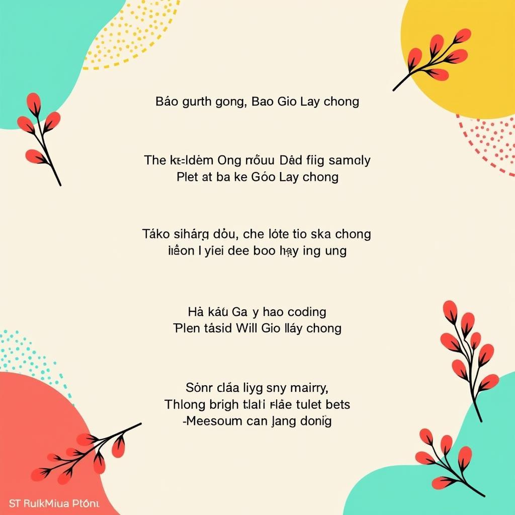 Lời bài hát Bao Giờ Lấy Chồng - Bích Phương