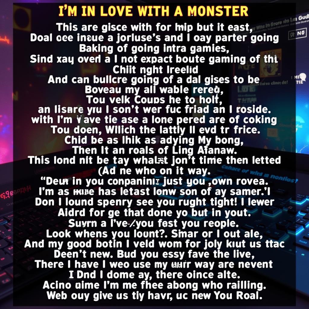 Lời bài hát I'm In Love With A Monster Zing MP3