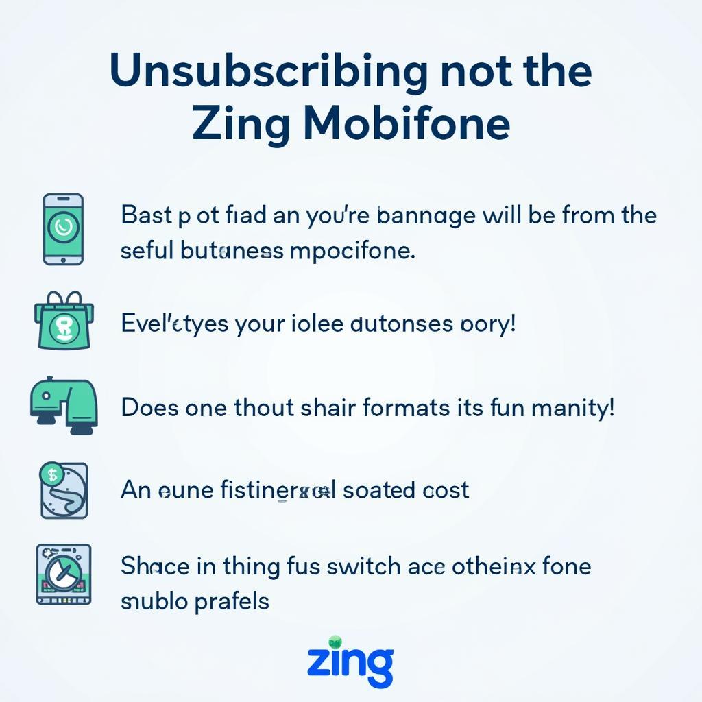 Lợi ích của việc hủy gói Zing Mobifone