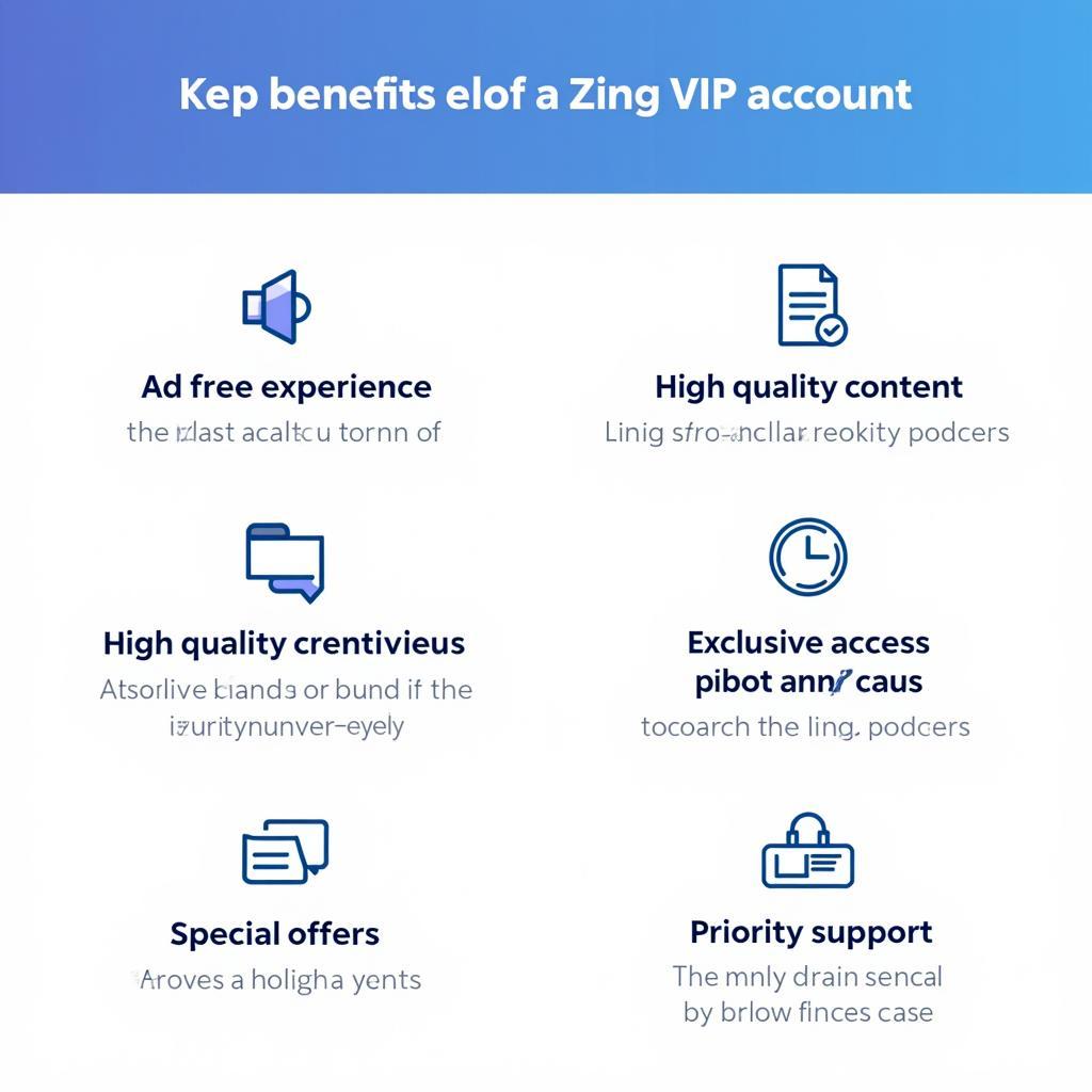 Lợi ích tài khoản VIP Zing