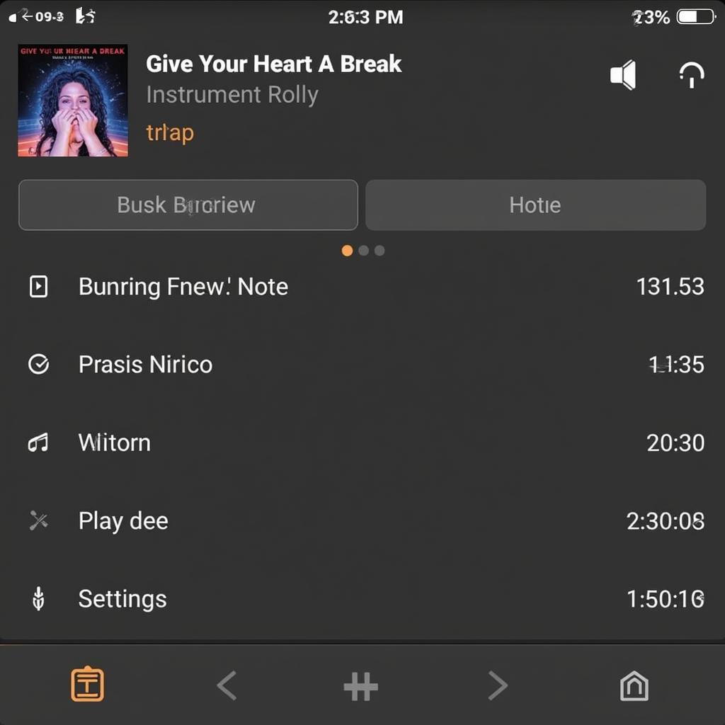 Lựa chọn bản nhạc "Give Your Heart A Break Instrumental Zing MP3" phù hợp