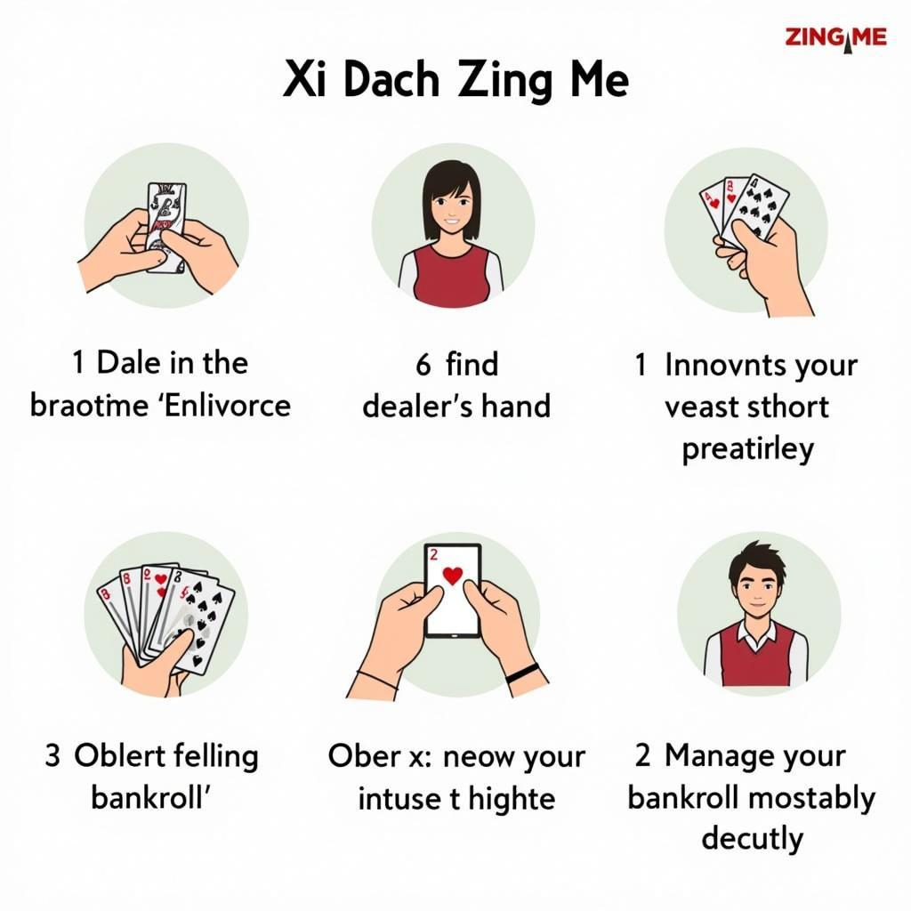 Mẹo chơi xi dach trên Zing Me