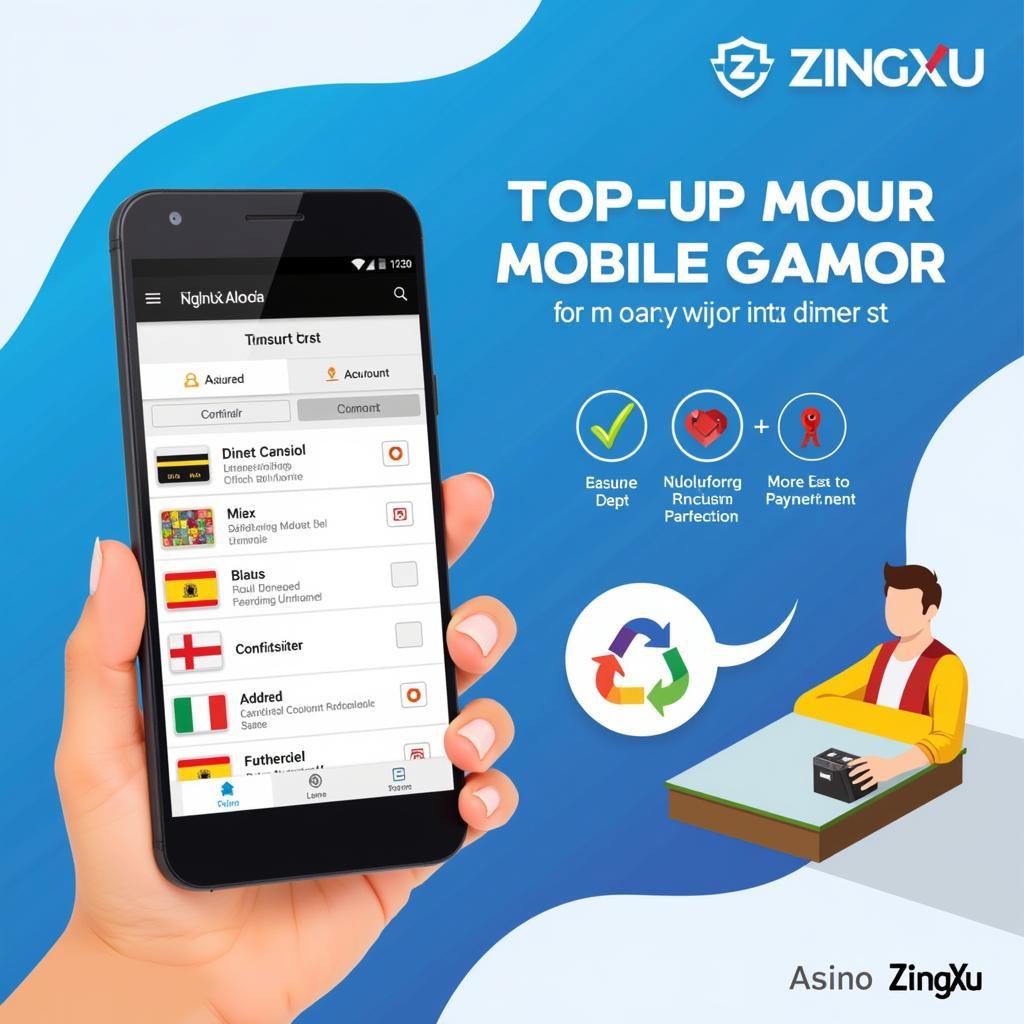 Nạp ZingXu qua https mobi pay zing vn gnm