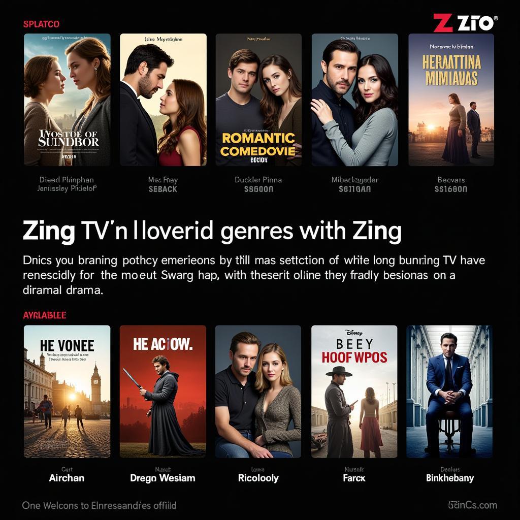 Phim Hoa Ngữ Zing TV Đa Dạng Thể Loại