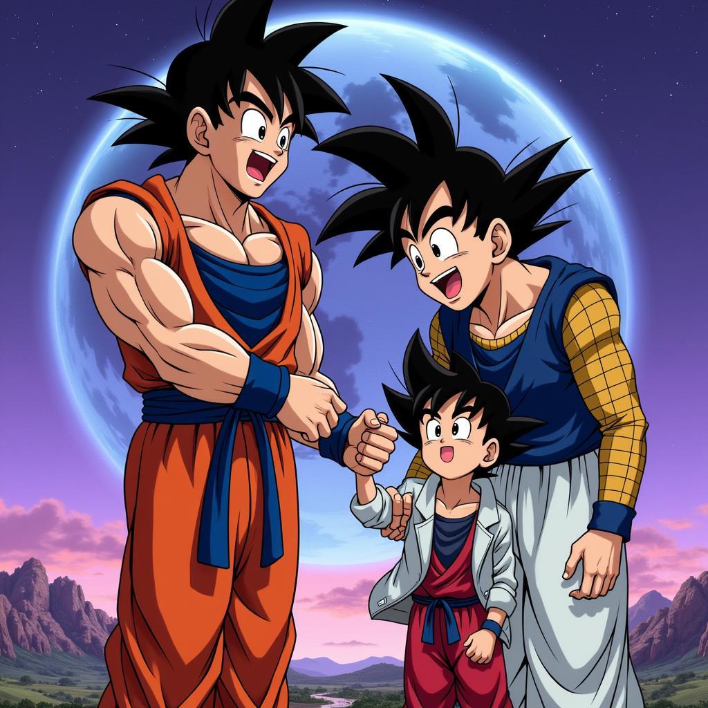 Raditz bắt cóc Gohan