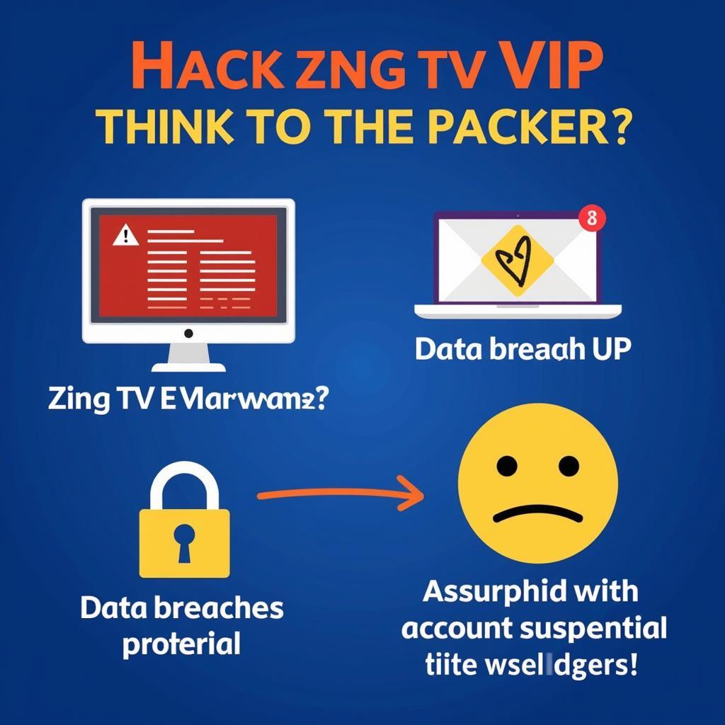 Rủi ro khi hack Zing TV VIP