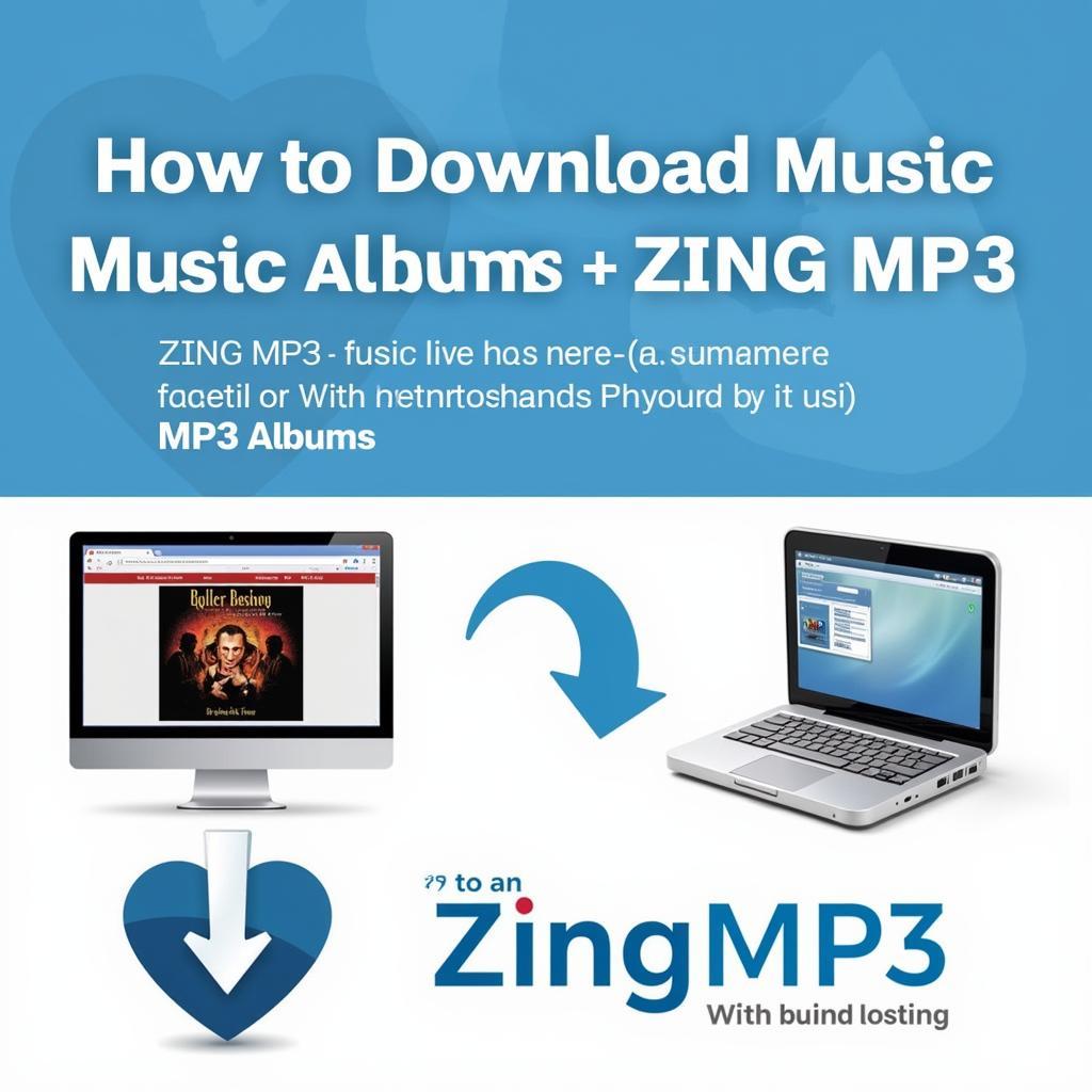 Tải album nhạc Zing MP3 về máy tính