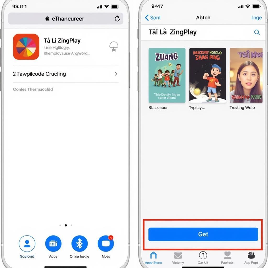 Tải app tá lả Zing iOS trên App Store