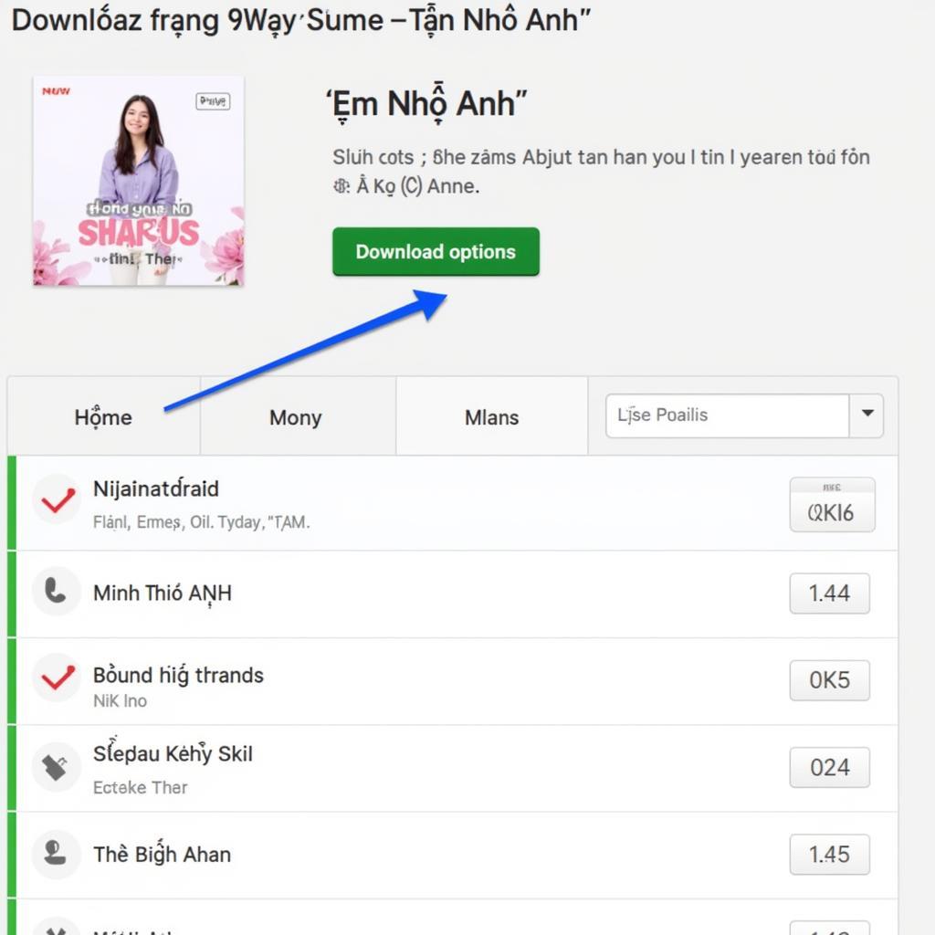 Tải "Em Nhớ Anh" Minh Thư trên Zing MP3