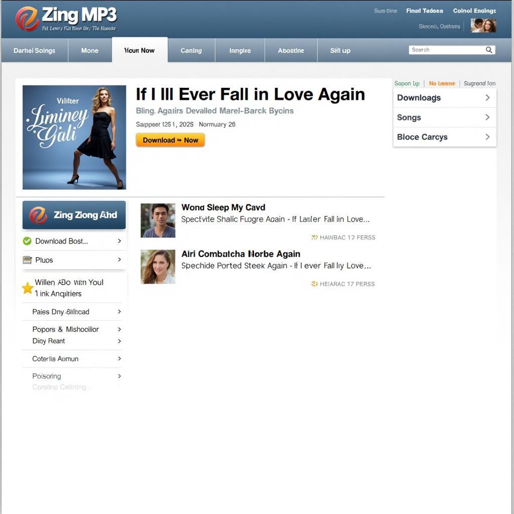 Tải "If I Ever Fall in Love Again" MP3 trên Zing