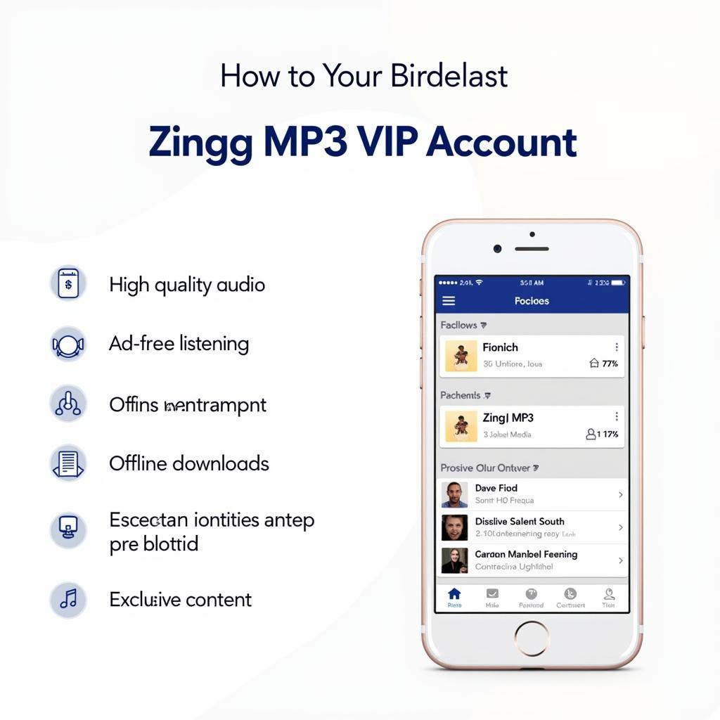 Lợi ích của tài khoản VIP Zing MP3 chính thức