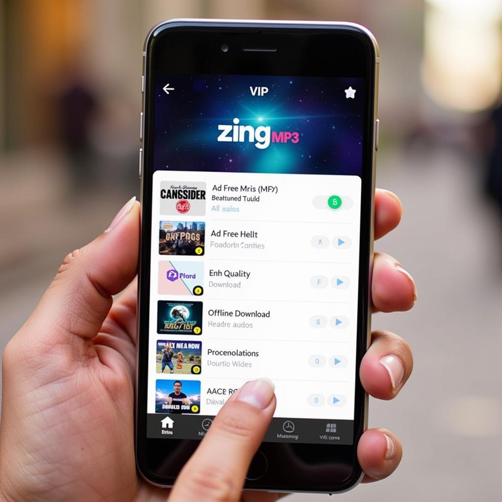 Tài khoản VIP Zing MP3 iOS