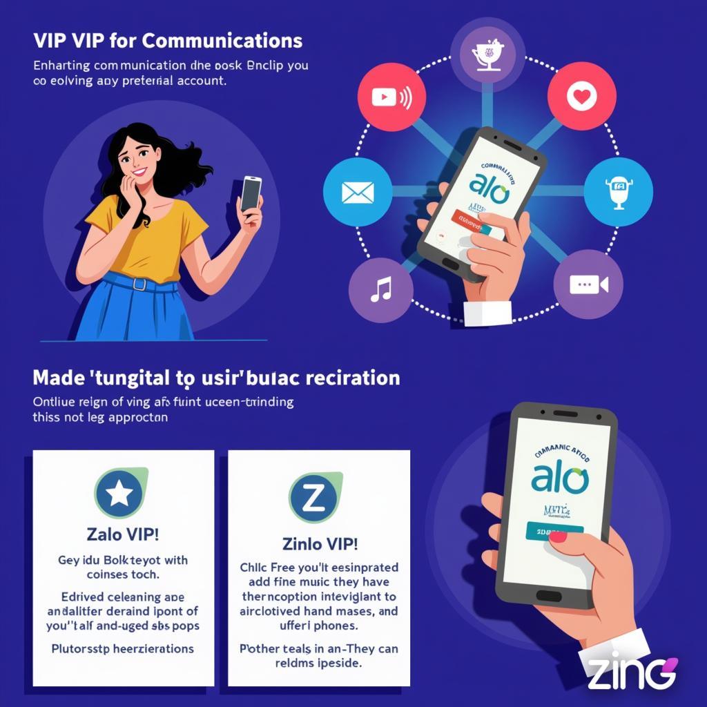 Tài khoản Zalo VIP Zing MP3