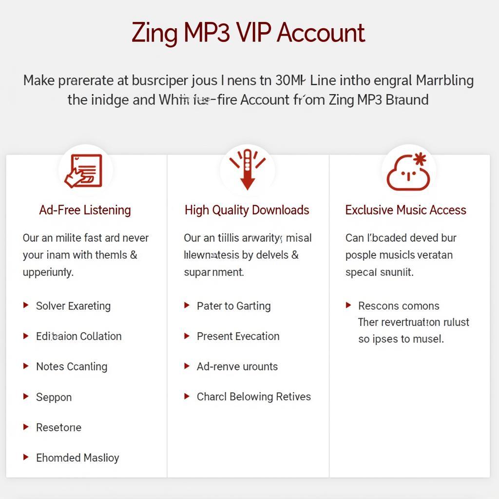 Lợi ích tài khoản Zing MP3 VIP