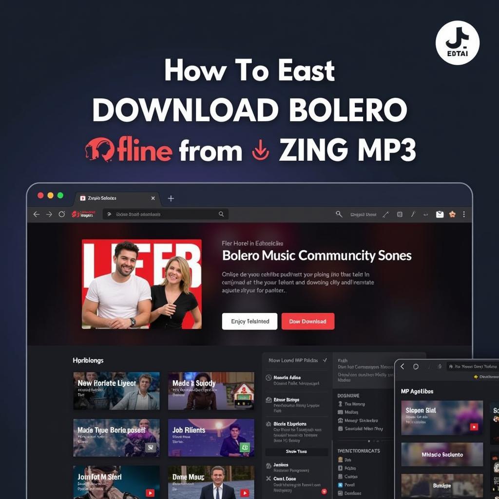 Tải nhạc Bolero Zing MP3 dễ dàng