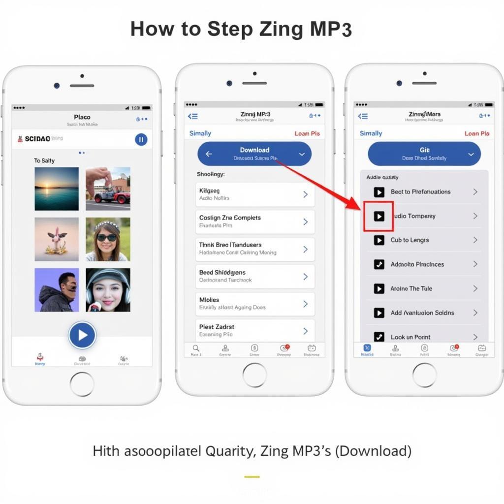 Hướng dẫn tải nhạc Heartbeat Zing MP3 trên điện thoại