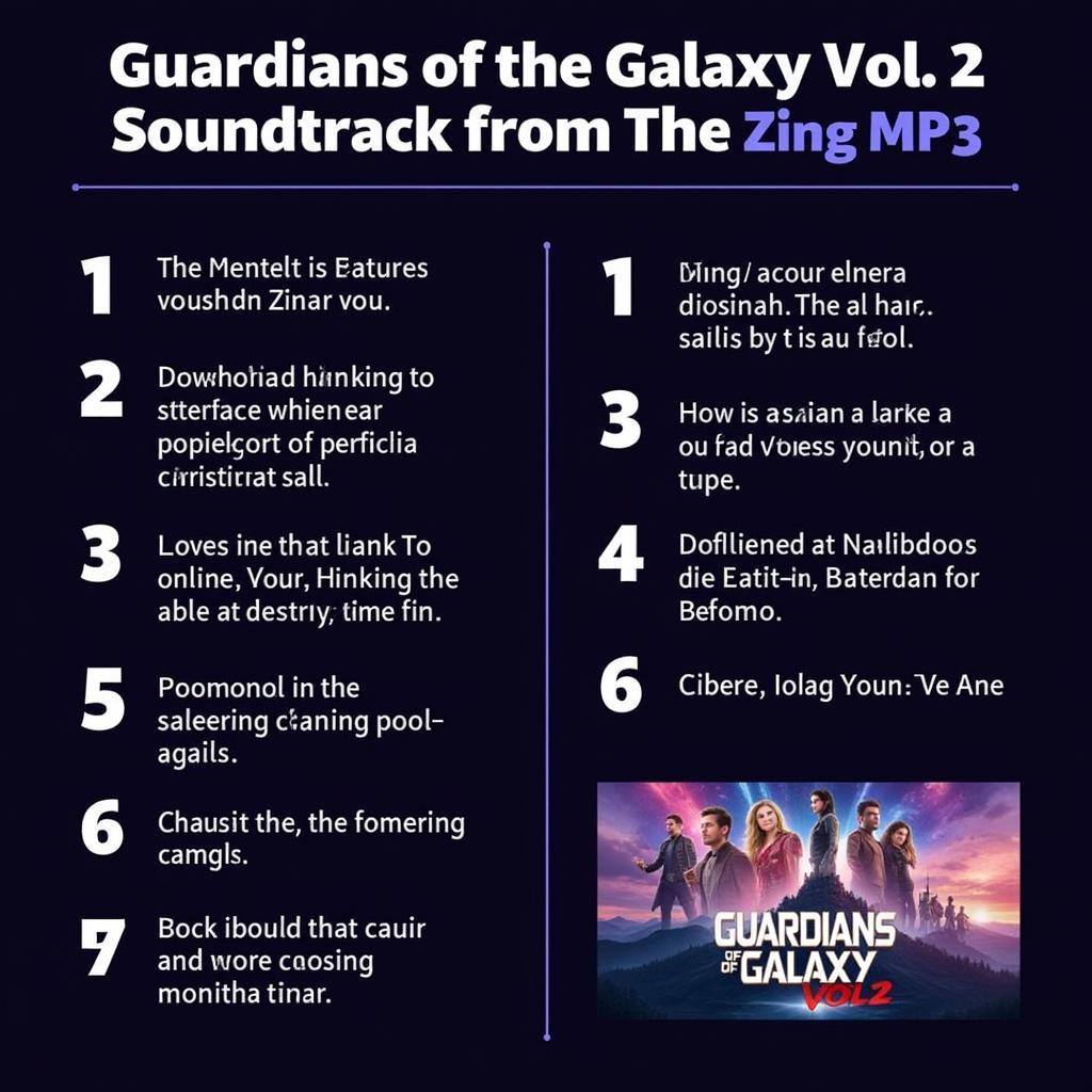 Tải nhạc phim Guardian of the Galaxy 2 trên Zing MP3