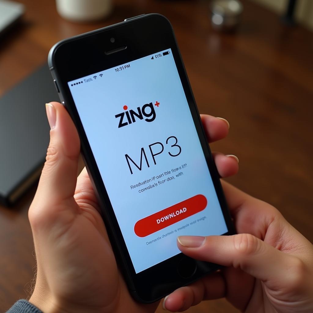 Tải nhạc Zing MP3 trên điện thoại