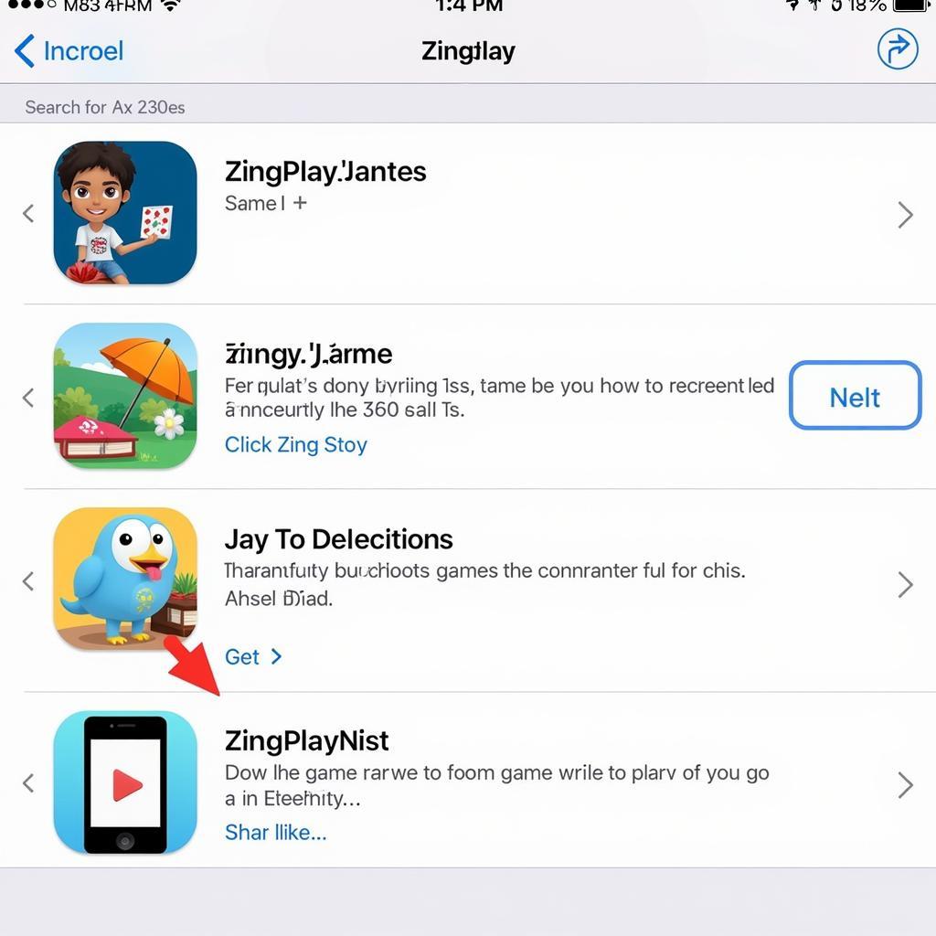 Tải ZingPlay từ App Store