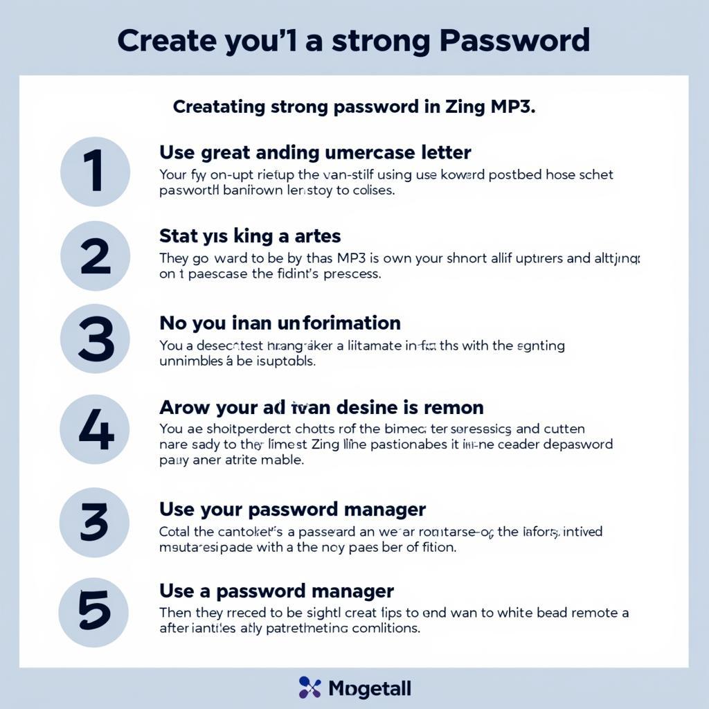 Cách tạo mật khẩu mạnh cho tài khoản Zing MP3
