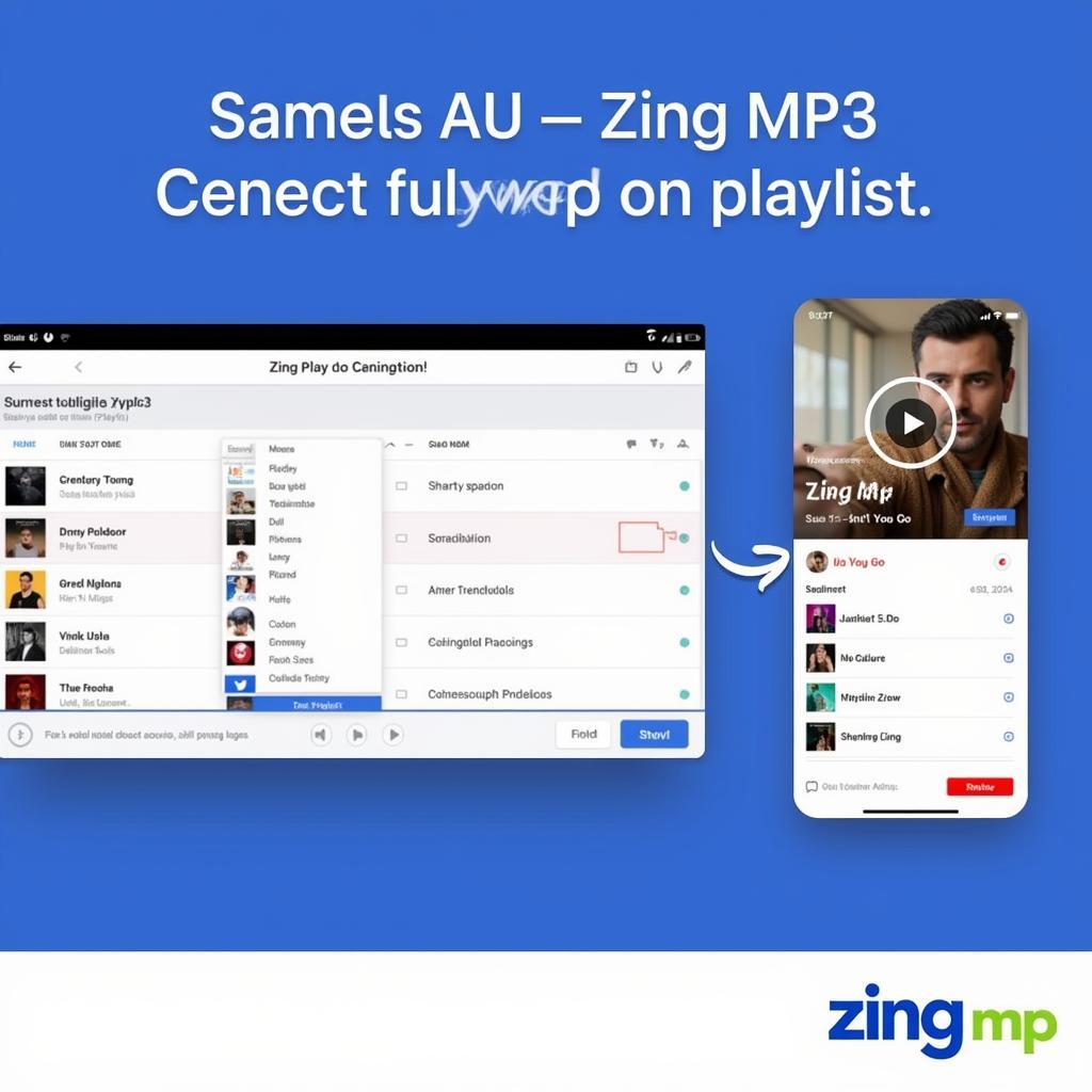 Creating a Playlist with "Don't You Go" on Zing MP3