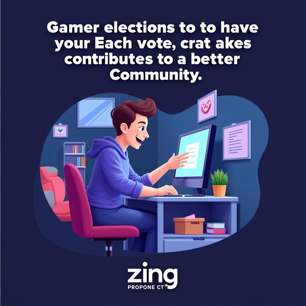 Tham gia bầu cử Zing - Trách nhiệm của game thủ