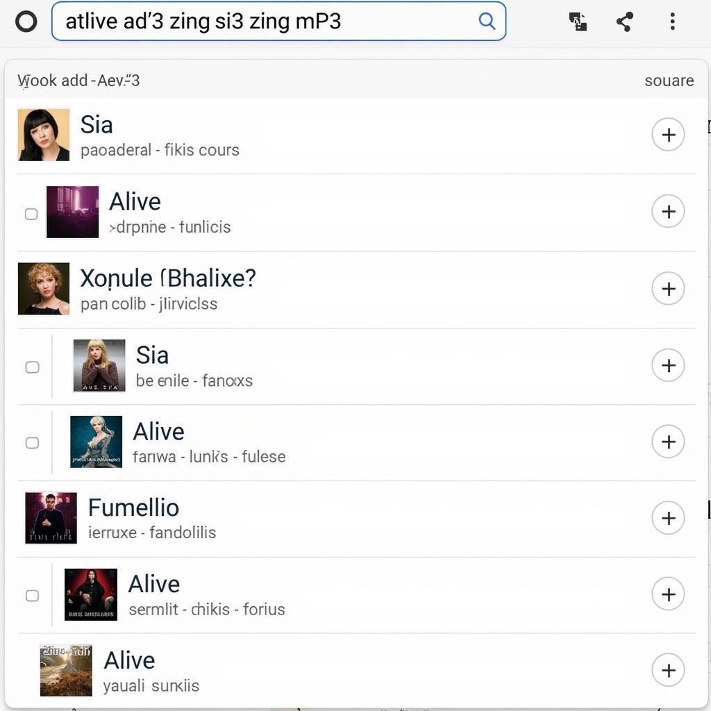 Tìm kiếm Alive Sia trên Zing MP3