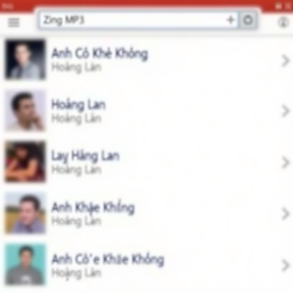 Tìm kiếm "Anh Có Khỏe Không" Hoàng Lan trên Zing MP3