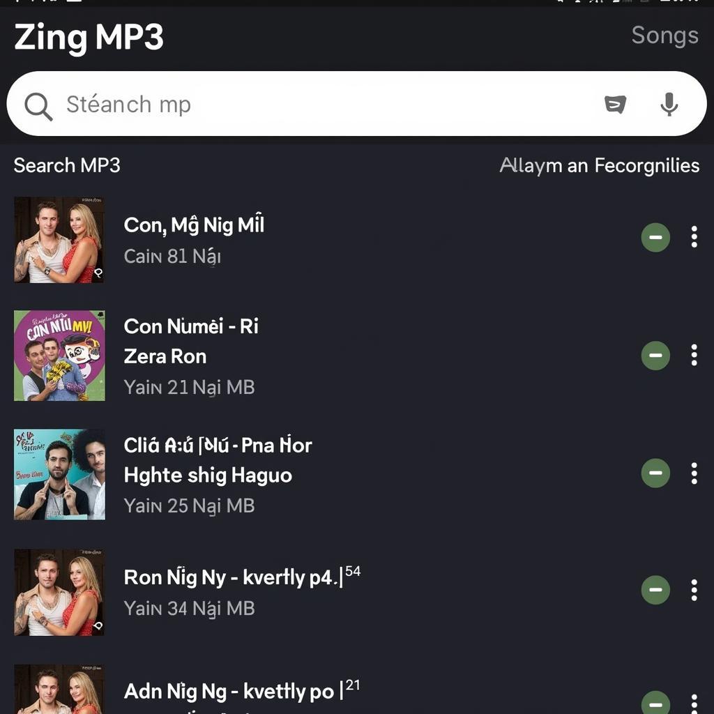 Tìm kiếm bài hát "Con Nợ Mẹ" trên Zing MP3