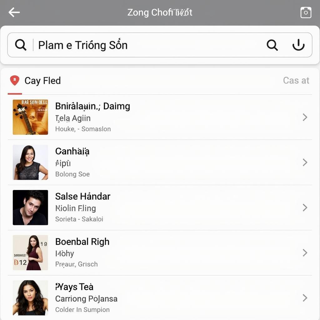 Tìm kiếm ca sĩ Trường Sơn trên Zing MP3