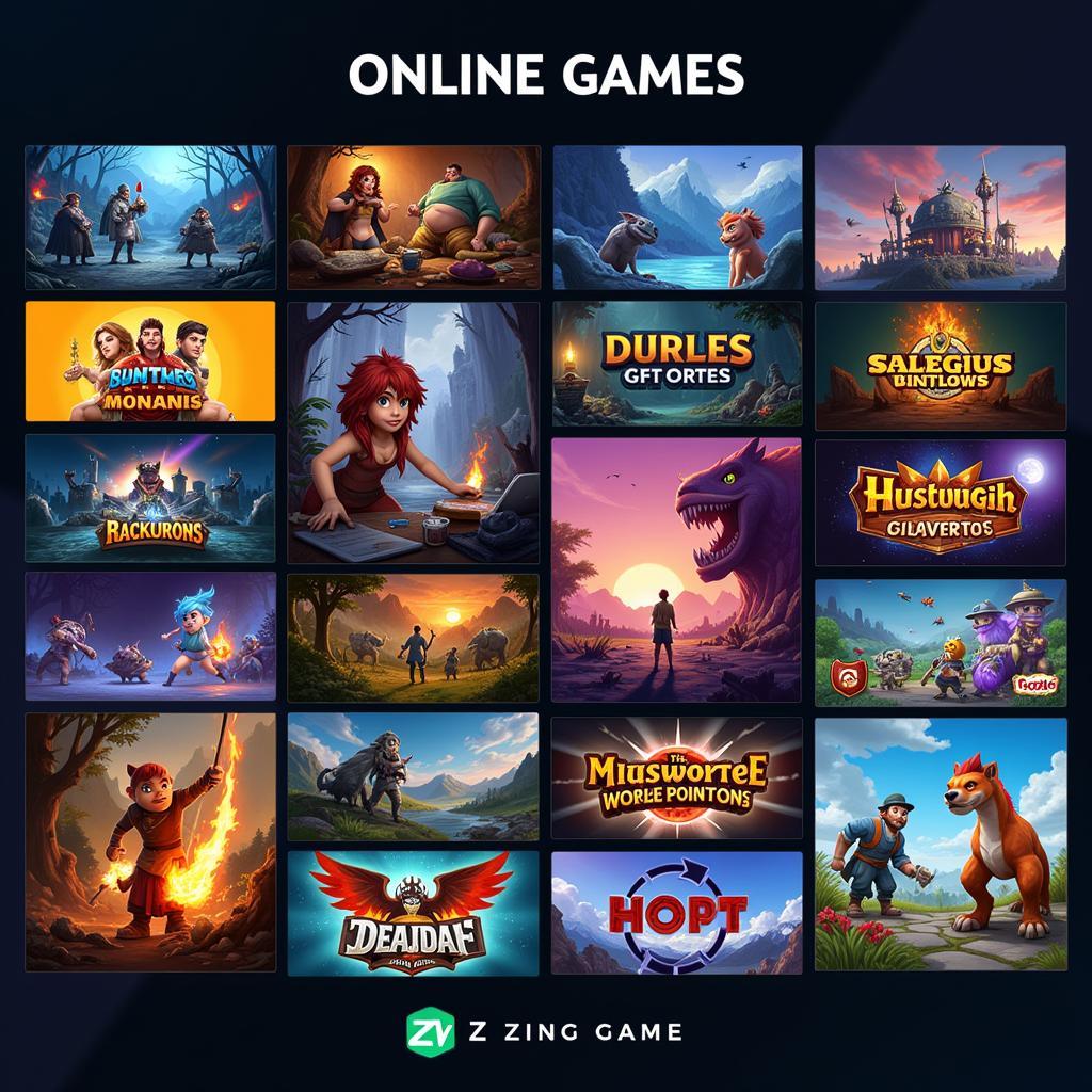 Tìm kiếm trải nghiệm mới với game Zing Online