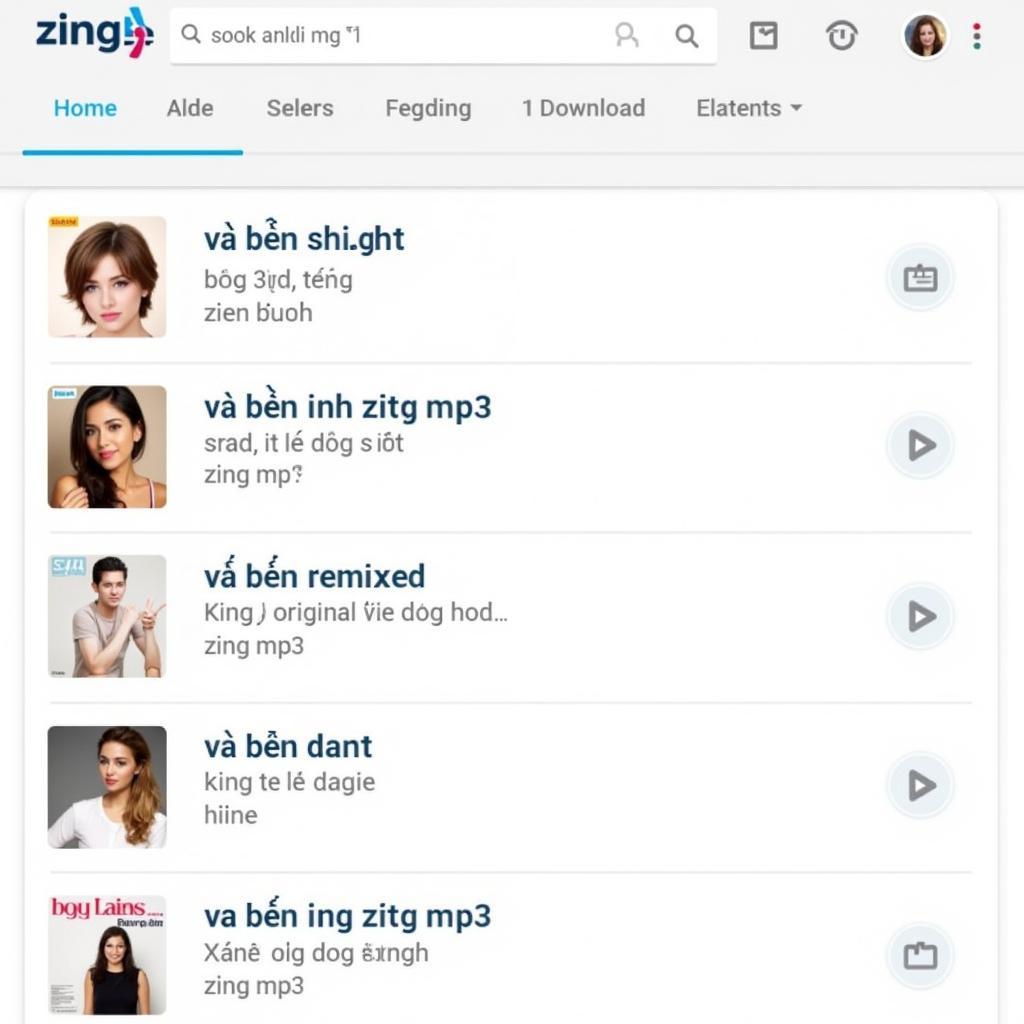 Tìm kiếm "Về Bên Anh Zing MP3" trên website