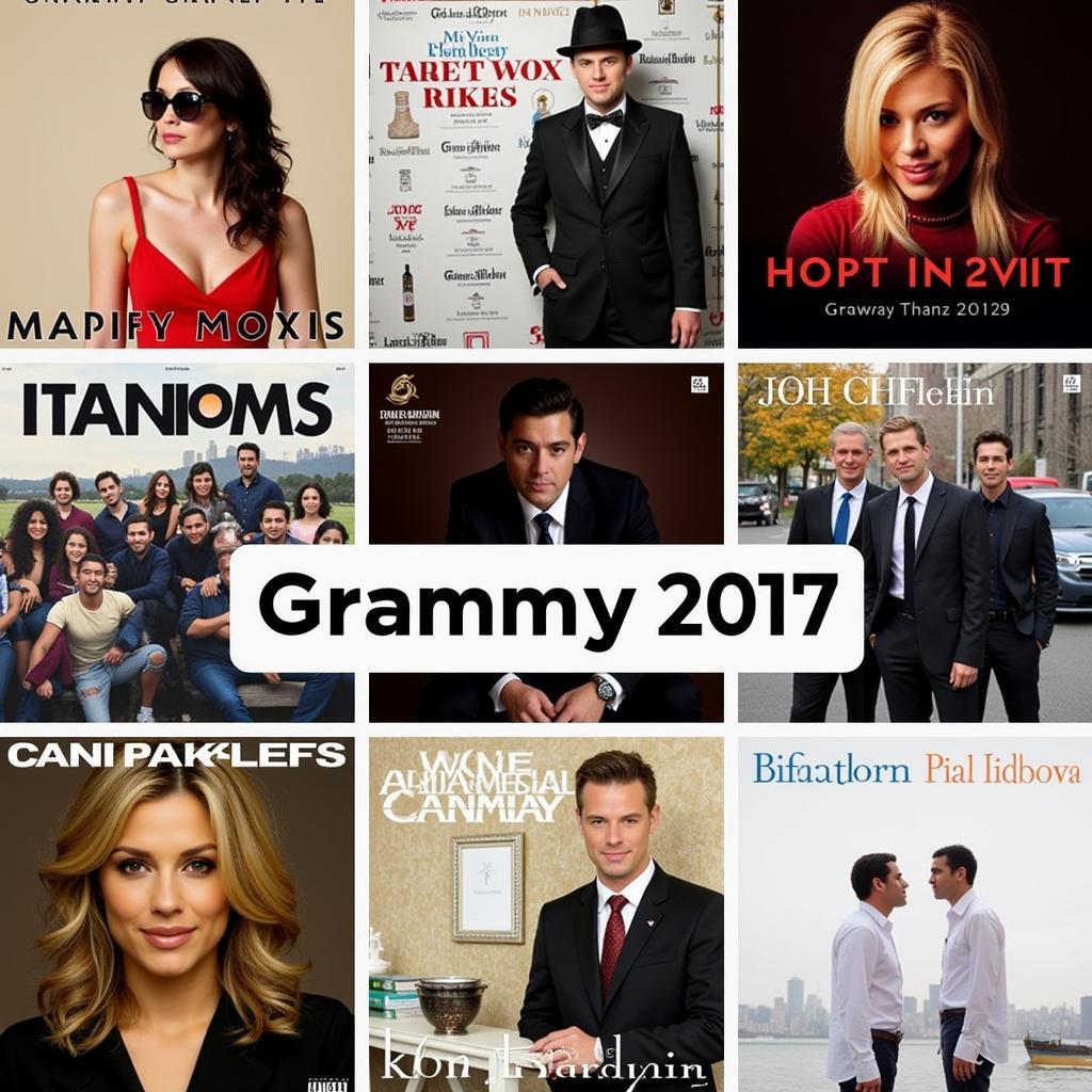 Top Ca Khúc Grammy 2017 trên Zing MP3